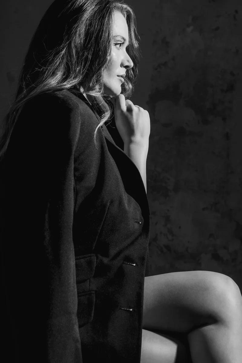 (Studioaufnahme, s/w) People-Editorial